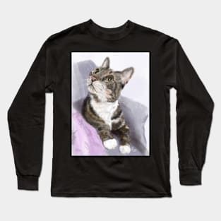 Kitty Sitting Pretty Long Sleeve T-Shirt